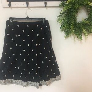 Gap Black summer skirt